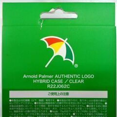 保管・未使用品 au限定 Arnold Palmer AUTHENTIC LOGO ハイブリッドケース iPhone 14・13 クリア アーノルドパーマー 携帯 札幌市 中央区 南12条の画像