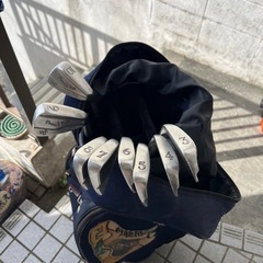 ゴルフ　クラブセット　バック付きの画像