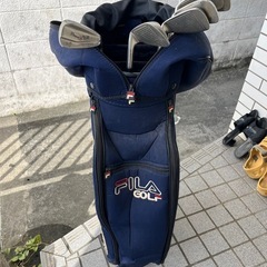 ゴルフ　クラブセット　バック付きの画像