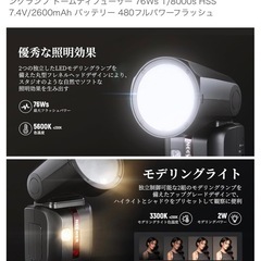 【新品&未使用品】NEEWER Z2-N 2.4G TTLラウンドヘッドフラッシュストロボ の画像