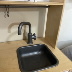 IKEA おままごとキッチン　おまけのケーキ付きの画像