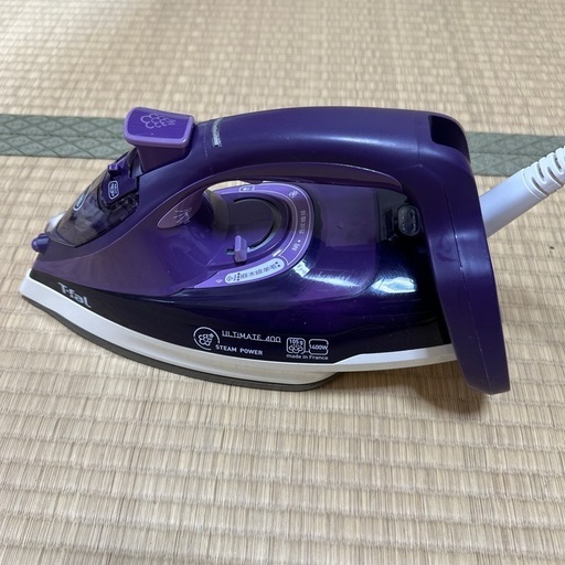 ティファールのスチームアイロン ULTIMATE 400\n