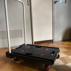 YAMAZEN(山善) 折りたたみ台車 ブレーキ付き 軽量 静音...