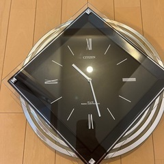 シチズンCITIZEN電波時計4MX-403-N振り子付掛時計　...