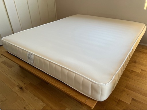 【お取引中】Muji 高密度ポケットコイルマットレス クイーン