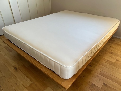 【お取引中】Muji 高密度ポケットコイルマットレス クイーン