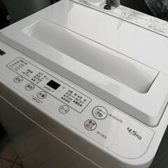 2022年製 ヤマダオリジナル YWMT45H1(アーバンホワイト) 全自動洗濯機 上開 洗濯4.5kgの画像