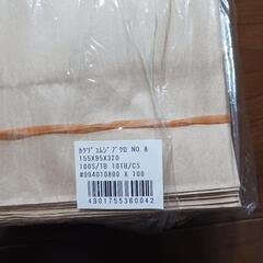 無地紙袋　角底袋　手提げ紙袋　ラッピング用品　梱包用の画像