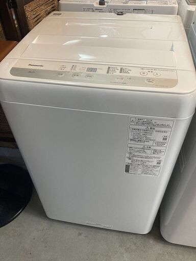 ■ioy0828■Panasonic/パナソニック　全自動電気洗濯機　NA-F50B14J　5.0kg　2021年製■