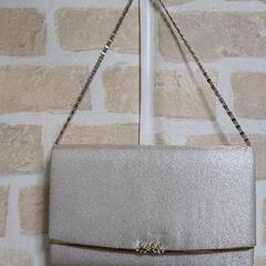 フォーマルバッグ2点セット　扇子・小鏡付き　結婚式 パーティー 和装小物の画像