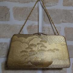 フォーマルバッグ2点セット　扇子・小鏡付き　結婚式 パーティー 和装小物の画像