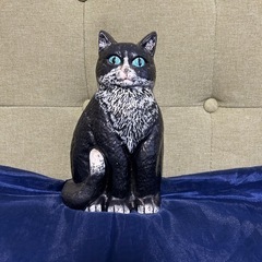 ドアストッパー　猫