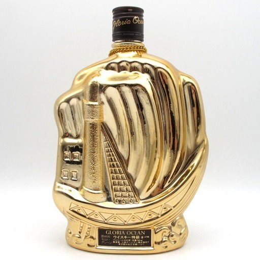 ウイスキー 軽井沢蒸留所 ブレンデッド グロリアオーシャン 特級 山楽オーシャン メルシャン 川崎蒸留所 760ml 43% 古酒 未
