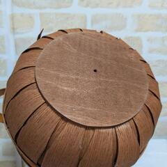 ジャーナルスタンダード ファニチャー購入　大型 木製 物入れ　鉢カバーの画像