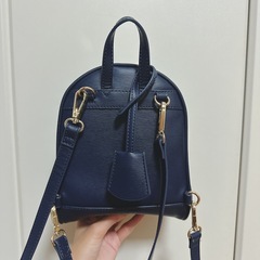 PAUL&JOE ACCESSOIRESミニリュック ネイビーの画像
