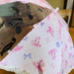 ぼんぼんりぼん傘　小さいサイズ　半額以下の画像