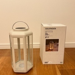 IKEA太陽電池式ランプ