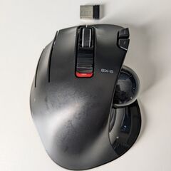 動作未確認・ジャンク☆エレコム M-XT4DRBK 無線トラック...