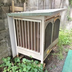犬小屋？ごみステーションのカラス除けにも使えるかも♪