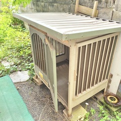 犬小屋？ごみステーションのカラス除けにも使えるかも♪の画像