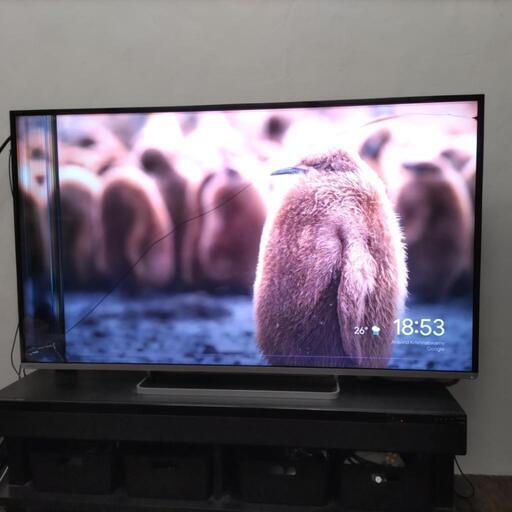 REGZA 55J8 55インチ　テレビ　液晶割れ