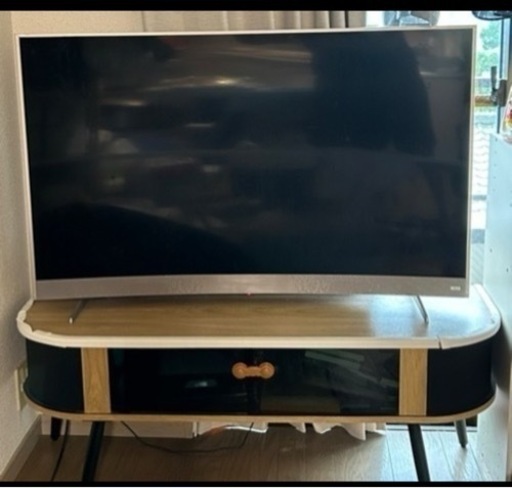 ジョワイユ49型　液晶テレビ　テレビボード付き