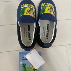マイクラ　キッズスリッポン18cm　 新品   の画像