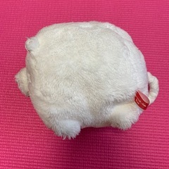 モノクロブーのぬいぐるみの画像