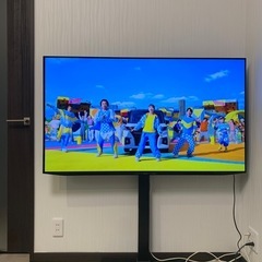 【値下げしました】大型テレビスタンド組み立て済み