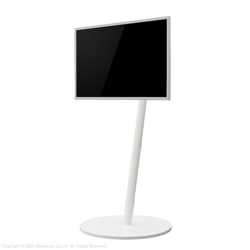 WALL EQUALS テレビスタンド サテンホワイト キャスター