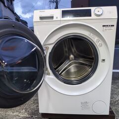 🍎2023年製 ハイアール(Haier)  ドラム式洗濯機 洗濯容量9kg JW-TD90SA(W)の画像