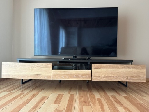 テレビボード　テレビ台　北欧　木製　美品180センチ