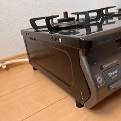Rinnai都市ガス用ガスコンロ（型番: KG67BKL）中古品 引越し後未使用・引き取り優先の画像