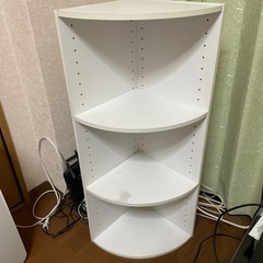 ニトリ　３段カラーボックス　白