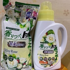 お取引中　柔軟剤入り洗濯洗剤をセットでの画像