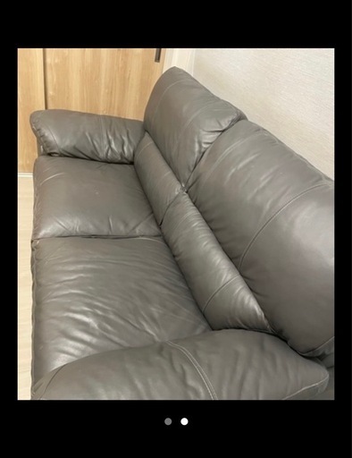早い者勝ち⭐︎本革ソファー