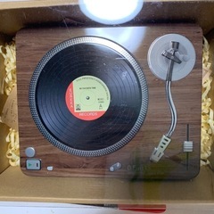 レコードプレーヤー　缶　EUREKAの画像