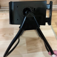 【決まりました】首かけスマホホルダー 黒の画像
