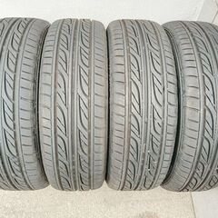 軽自動車 14インチ 人気【リム☆ピカ！】夏用【~90％ 富山】ムーヴ ミラ ワゴンR アルト 165/55R14 ジーノ ラパン エッセ 軽トラック エブリィ アトレー バモス ライフ プレオ サンバー 中古4本  の画像