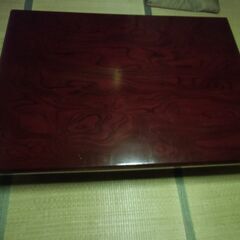 【取引成立】漆塗り レトロ 座卓 （120×83×33）お譲りし...