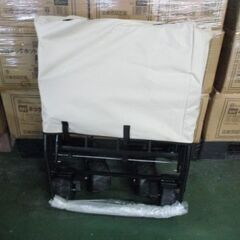 ⑯-2　未使用/新品　大型犬対応 ペットカートワゴン 耐荷重150kg 屋根付き ノーパンク仕様 ストッパー付き 中型犬 大型犬の画像
