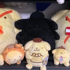 ポムポムプリンぬいぐるみ
