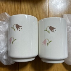 竹久夢二 湯呑み 2個セット【決まりました】の画像