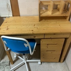 【譲り先決まりました】
家具 テーブル 学習机