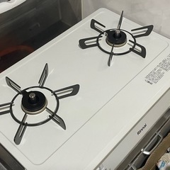 Rinnai ガスコンロ　プロパン　美品　購入1ヶ月未満 の画像