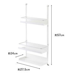 【美品】山崎実業　調味料ラックの画像