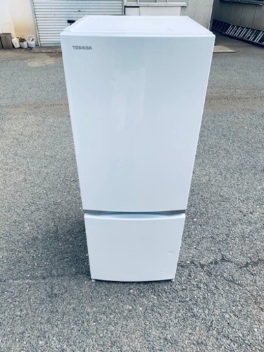 東芝　ノンフロン冷凍冷蔵庫　GR-M15BS（W）