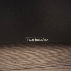 カリモク2人がけソファーの画像