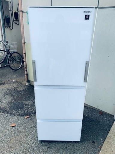 シャープ　ノンフロン冷凍冷蔵庫　SJ-GW35G-W