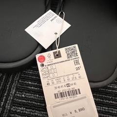 新品　ZARA レザーサンダルの画像